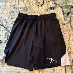 Nike Black and White Basketball Shorts